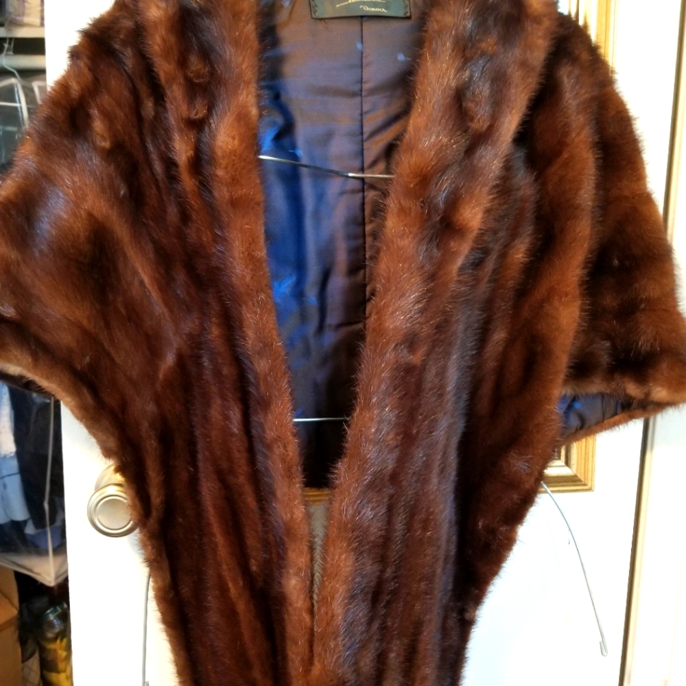 Furs  coat  brown
